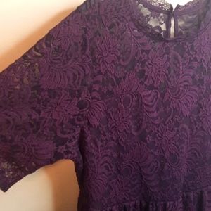 NWT Torrid Lace Top Blouse Tunic